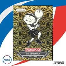 2024-25 Panini Prizm Monopoly Millionaire Black Mr. Monopoly #B28
