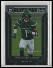 Ahmad 'Sauce' Gardner 2022 Panini Donruss The Elite Series Rookies card