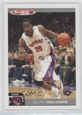 Alvin Williams 2004-05 Topps Total Base Set card