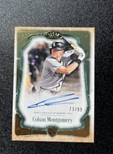 2026 Topps Tier One Autographs Colson Montgomery #BCA-CM card