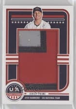 2025 Panini Stars & Stripes Jumbo Material Jersey Prime Josh Hammond #JMJ-JH card
