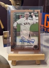 2025 Topps 2024 First Pitch Autographs Masanori Murakami #FPA-MM card