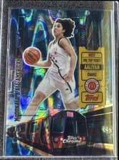 2025 Topps Chrome McDonald's All American High Rises / One Trip Ticket Aaliyah Chavez #HR-28 card