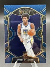 James Wiseman 2020 Panini Select card