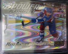 2024-25 O-Pee-Chee Platinum Power Playmakers Mikko Rantanen #PM-15 card