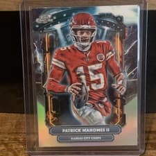 2025 Topps Cosmic Chrome Extraterrestrial Talent Patrick Mahomes II #ET-9 card