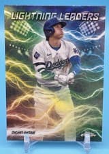 2025 Topps Chrome Lightning Leaders Shohei Ohtani #LL-1 card