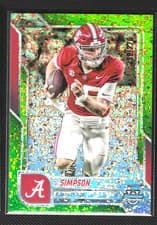 2025 Bowman University Chrome Base Set Ty Simpson #151 card