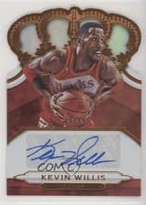 Kevin Willis 2018 Panini Crown Royale Crown Autographs card
