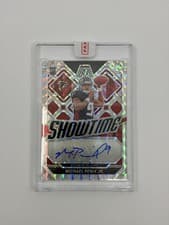 2024 Panini Mosaic Showtime Signatures Michael Penix Jr. #SS-MPJ card