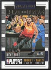 Ricky Rubio 2018 Panini Hoops Road to the Finals card