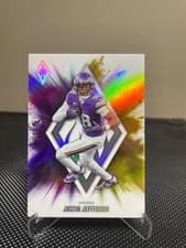 2025 Panini Phoenix Color Blast Justin Jefferson #19 card