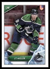 J. T. Miller 2021 Topps NHL Sticker card