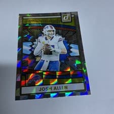 Josh Allen 2025 Panini Donruss Action All-Pros card