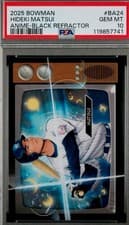 2025 Bowman Anime Hideki Matsui #BA-24 card