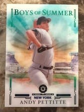 2025 Panini Boys of Summer Base Set Andy Pettitte #38 card