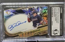2025 Topps Diamond Icons Icons Chrome Autographs Dylan Crews #ACC-DC card
