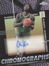 Chris Livingston 2024-25 Topps Chrome Chromographs card