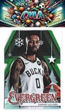 2025-26 Topps Holiday Evergreen Damian Lillard #EV-DL card