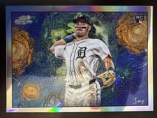 2025 Topps Cosmic Chrome Stars in the Night Jace Jung #STN-8 card
