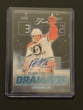 2025-26 Flair Flair for the Dramatic Autographs Ryan Strome #FTD-20 card