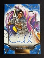 2025 Topps Inception Rookie & Emerging Stars Autographs Coby Mayo #RESA-CM card