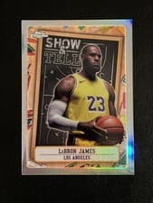 2024-25 Topps Chrome Show and Tell LeBron James #ST-6 card