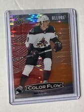 2024-25 Upper Deck Allure Color Flow Red-Orange Josh Doan #CFL-25 card