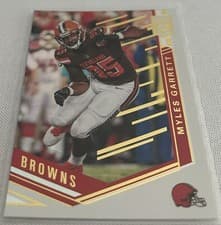 Myles Garrett 2018 Panini Donruss Elite card