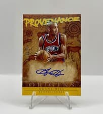 2024-25 Panini Origins Provenance Auto Set Grant Hill #PA-HIL card
