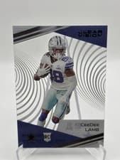 Ceedee Lamb 2020 Panini Chronicles Clear Vision Rookies card