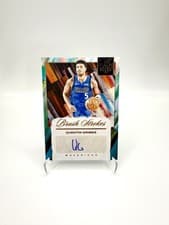 2024-25 Panini Court Kings Brush Strokes Autographs Quentin Grimes #BR-GRM card