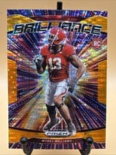 2025 Panini Prizm Draft Picks Brilliance Mykel Williams #13 card