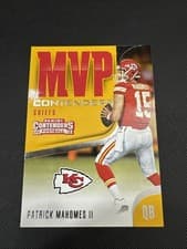 2018 Panini Contenders MVP Patrick Mahomes II #19 card