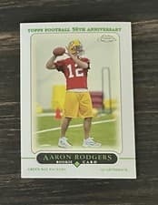 Aaron Rodgers 2005 Topps Chrome card