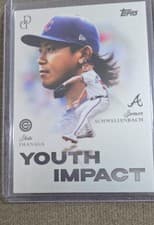 2025 Topps Dynamic Duals Youth Impact Spencer Schwellenbach / Shota Imanaga #YI-04 card
