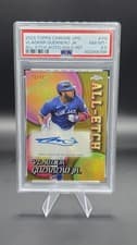 2024 Topps Chrome Update All-Etch Autograph Vladimir Guerrero Jr. #CUAE-VG card