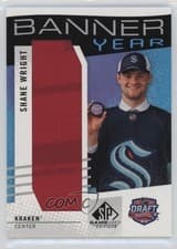 2025-26 SP Game Used NHL Draft Banner Year Relics Shane Wright #BYD-SW card