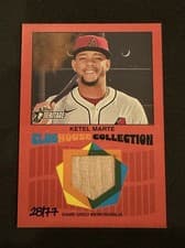 2025 Topps Heritage Clubhouse Collection Relics Ketel Marte #CCR-KM card