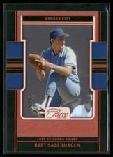 2025 Panini Three and Two Award Winning Bret Saberhagen #10 card