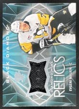 2024-25 Upper Deck Black Diamond Diamond Mine Relics Evgeni Malkin #DMR-EM card