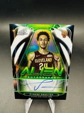 2025-26 Topps Cosmic Chrome Alien Autographs Tyrese Proctor #AA-TP card