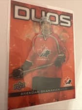 Steve Yzerman / Brendan Shanahan 2025 Upper Deck Tim Hortons Team Canada Duo card