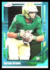 2026 SAGE Football Base Set Byrum Brown #45 card