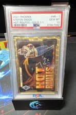 Stefon Diggs 2021 Panini Phoenix Hot Routes card