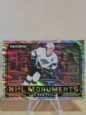 2024-25 Upper Deck Synergy Monuments Luc Robitaille #M-1 card