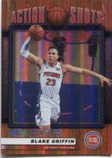 Blake Griffin 2018 Panini Hoops Action Shots card