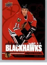 2025-26 Upper Deck Chicago Blackhawks Centennial Box Jeff Shantz #15 card