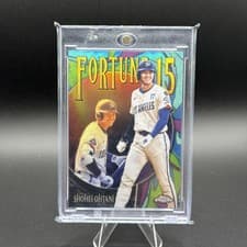 2025 Topps Chrome Update Fortune 15 Shohei Ohtani #F15-6 card