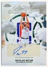 2025-26 Topps Chrome Sky Write Signatures Nicolas Batum #SWS-NB card